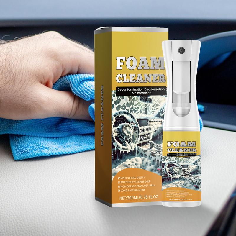 Leather Cleaner Interior - Semprotan pembersih busa Multi guna, semprotan
