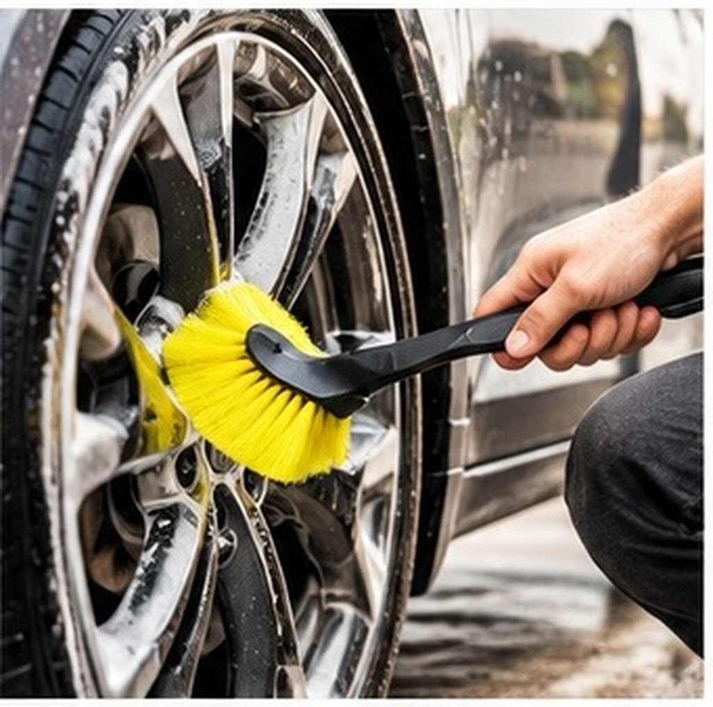 2 Buah Sikat Ban Mobil dengan  - Dirt Brush Interior ulasan dan harga